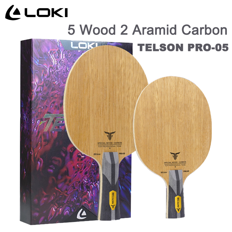 Table Tennis Racket - LOKI TELSON PRO-05 Pala de Tenis