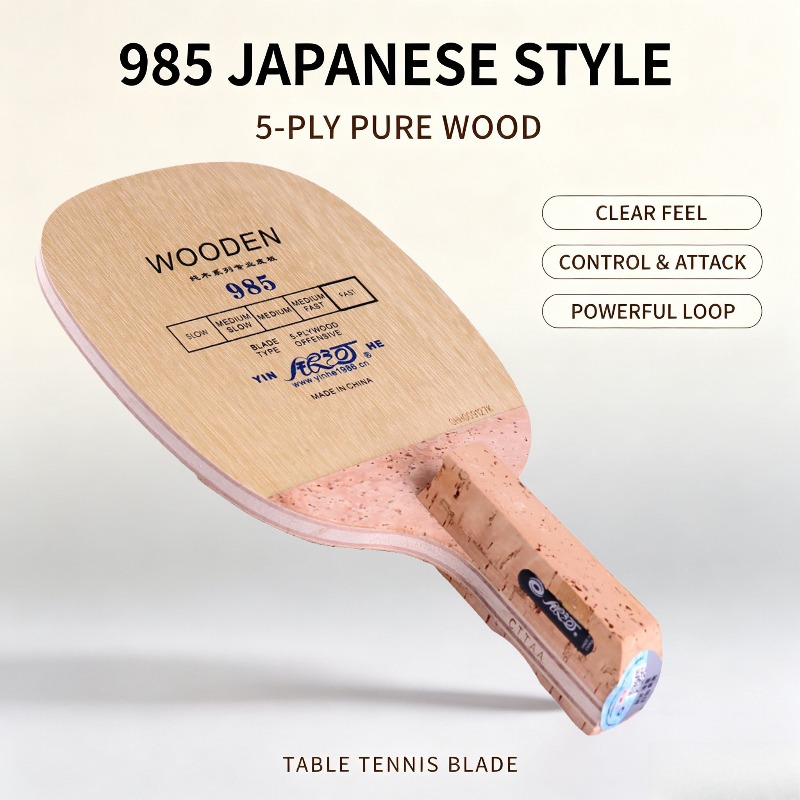 YINHE 985 - Pala de Tenis de M - Table Tennis In Japanese reseña y precio