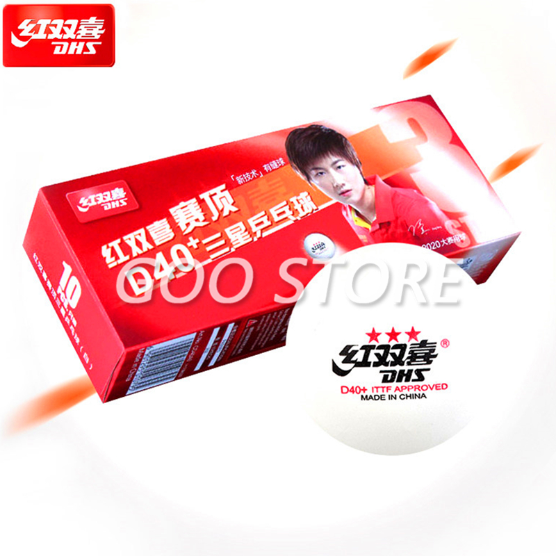DHS 3-star D40 + pelotas de te - Table Tennis Olympics reseña y precio